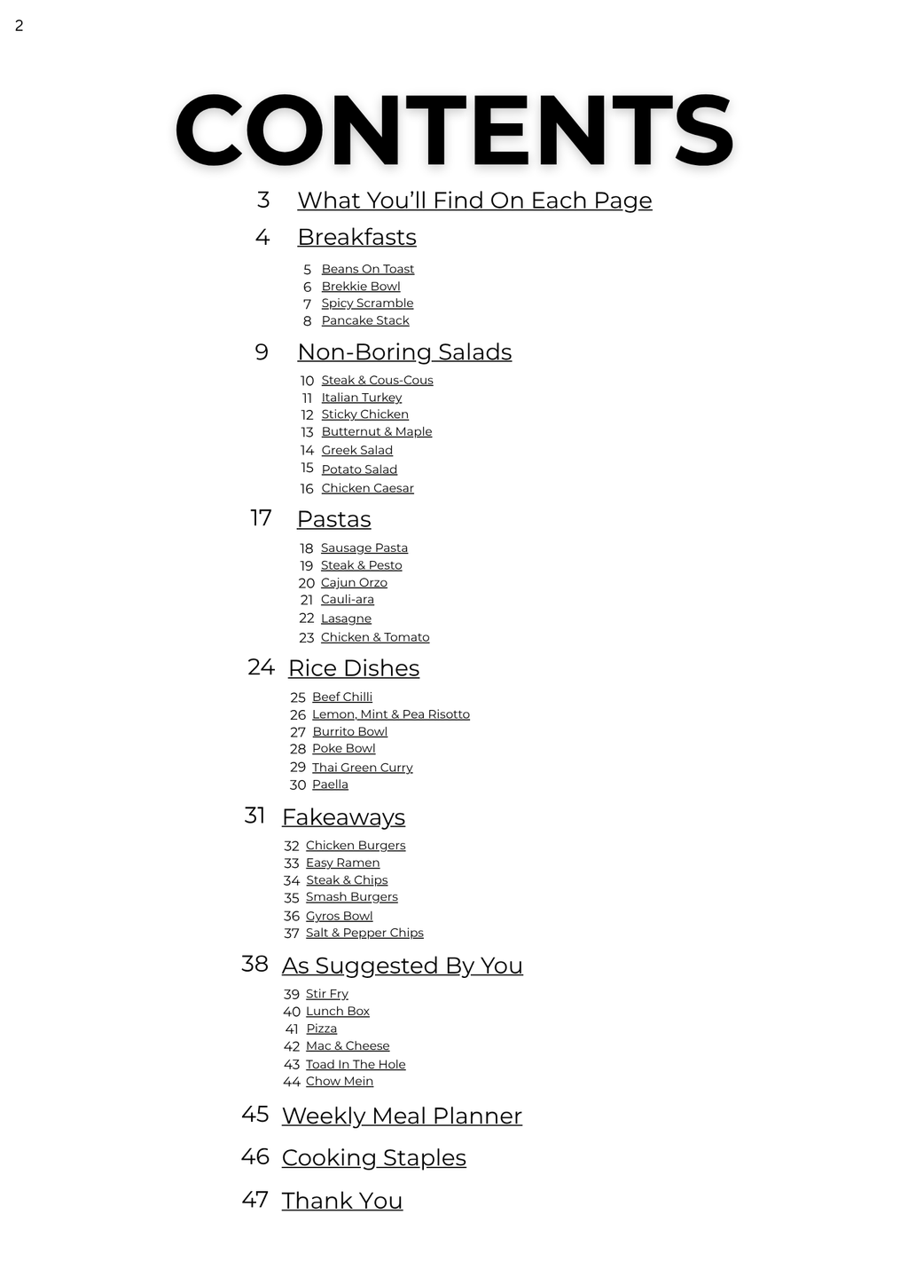 Fat Loss Friendly Meals The Size Of My Head: The Recipe Ebook